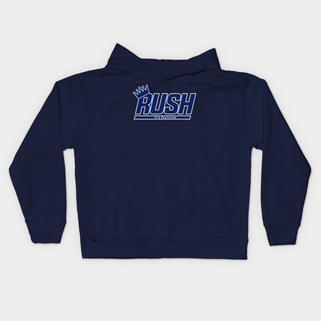 Giants Rush: Color Rush Kings Evolution Kids Hoodie by NYGiantsRush